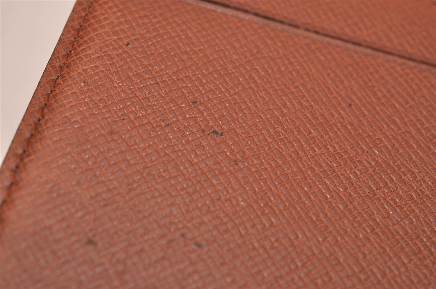 Auth Louis Vuitton Monogram Agenda Horizontal Notebook Cover R20008 LV 4264J