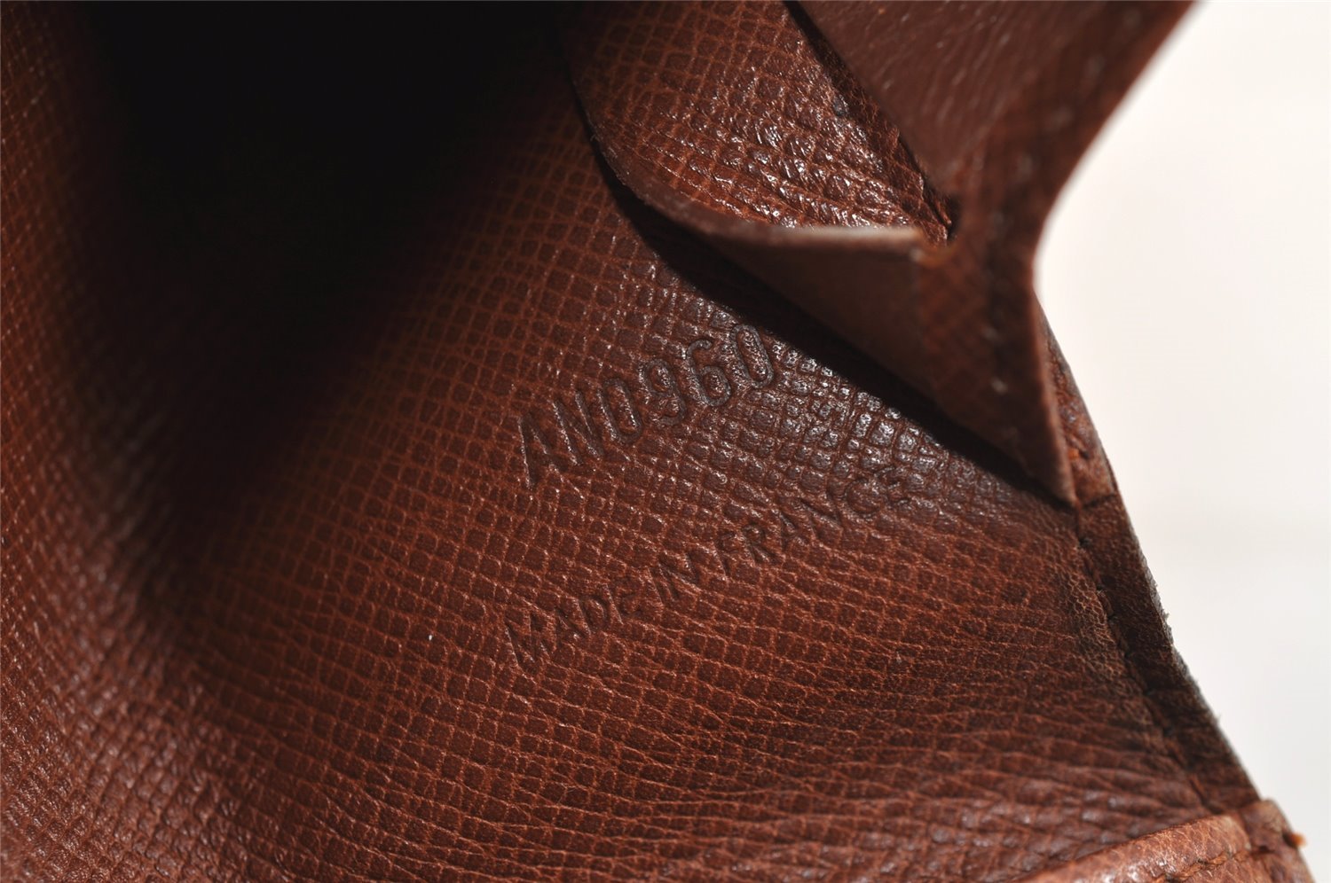 Auth Louis Vuitton Monogram Agenda Horizontal Notebook Cover R20008 LV 4264J