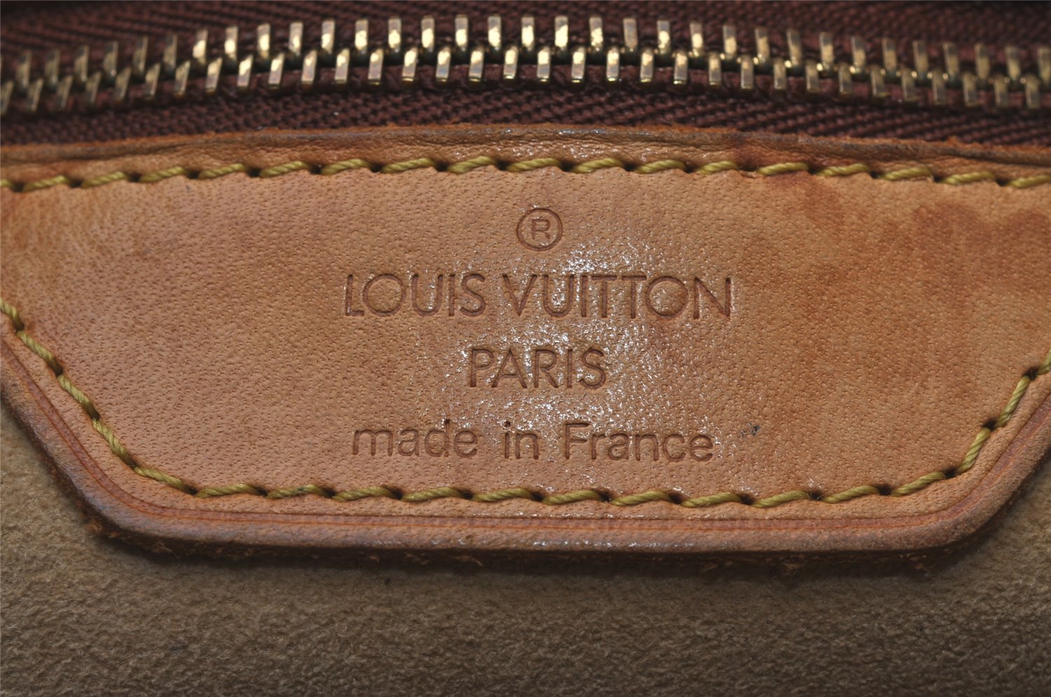 Authentic Louis Vuitton Monogram Luco Shoulder Tote Bag M51155 LV 4265I
