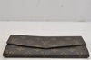 Auth Louis Vuitton Monogram Pochette Porte Monnaie Credit Wallet Old Model 4265J