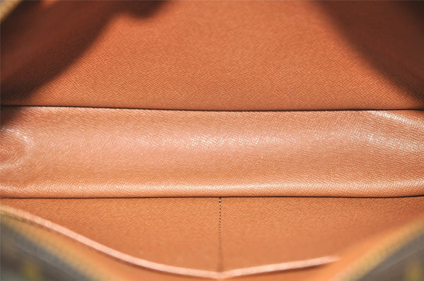 Authentic Louis Vuitton Monogram Compiegne 28 Clutch Hand Bag M51845 LV 4266I