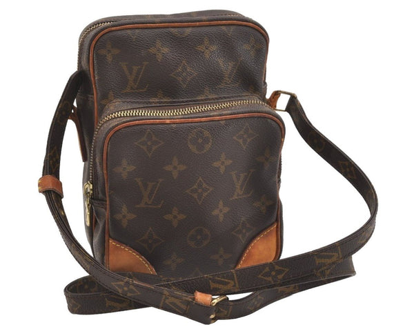 Authentic Louis Vuitton Monogram Amazone Shoulder Cross Body Bag M45236 LV 4267J
