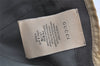 Authentic GUCCI OFF THE GLID Cap GG Nylon Leather Size L 627114 Gray 4267K