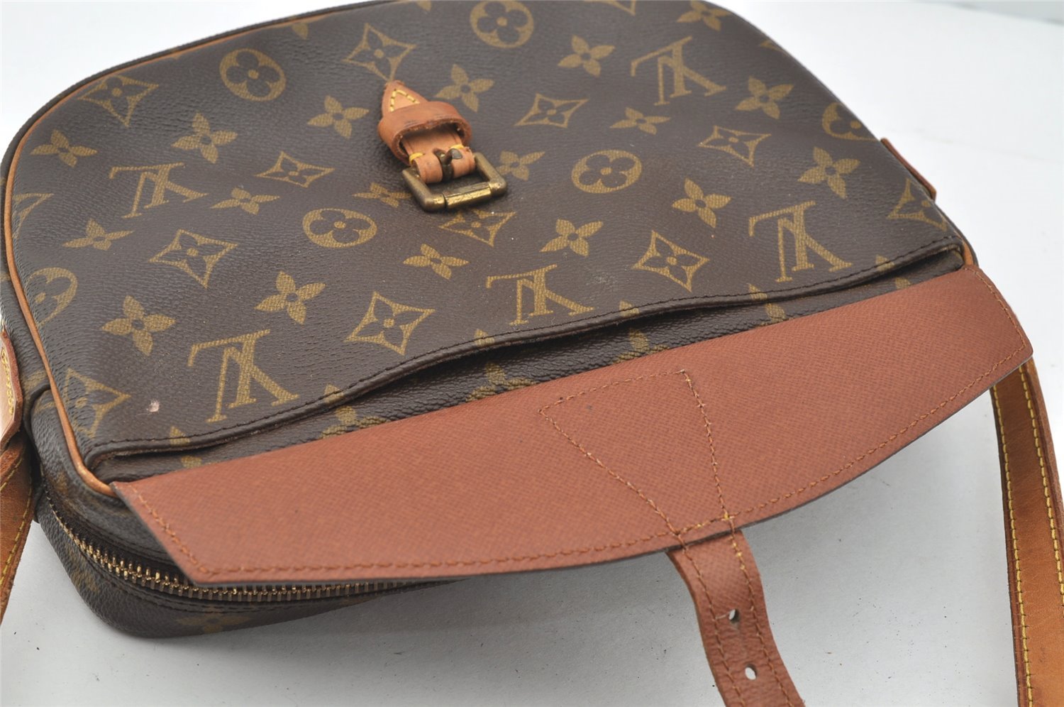 Authentic Louis Vuitton Monogram Jeune Fille MM M51226 Shoulder Cross Bag 4268I