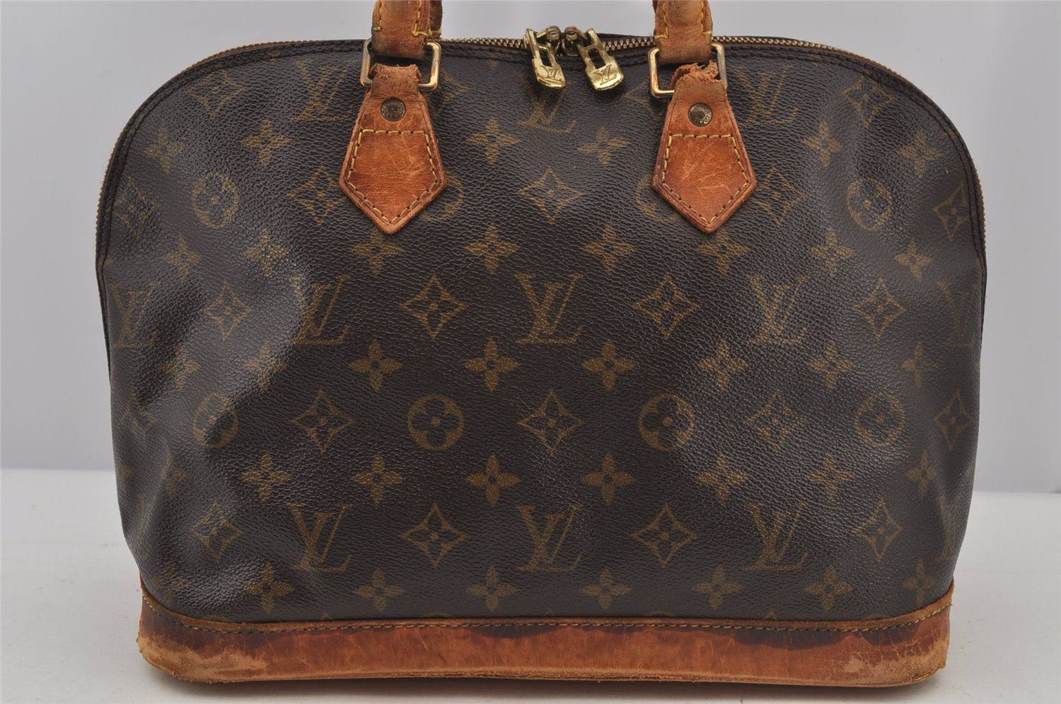 Authentic Louis Vuitton Monogram Alma Hand Bag Purse M51130 LV Junk 4269J