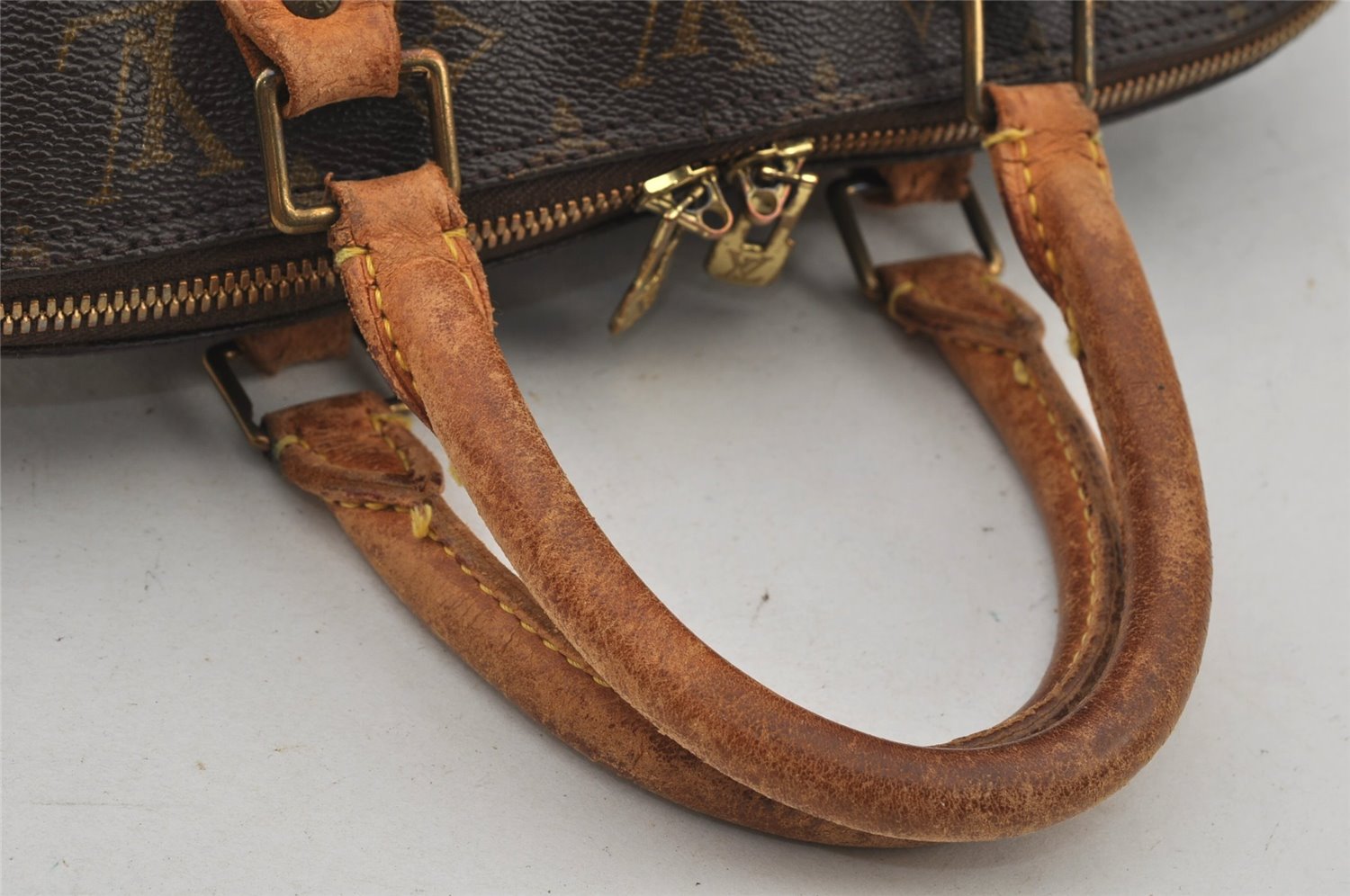 Authentic Louis Vuitton Monogram Alma Hand Bag Purse M51130 LV Junk 4269J