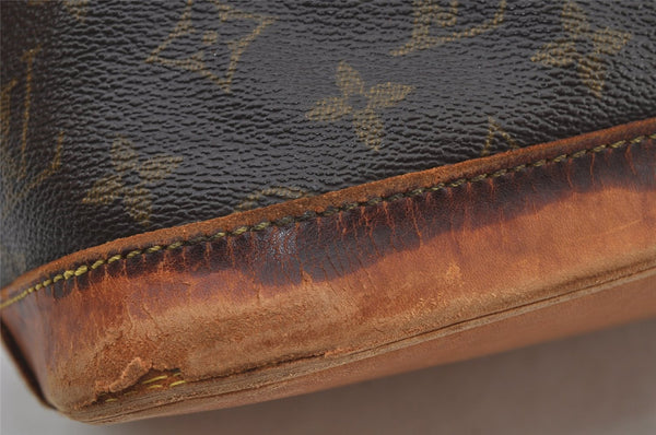 Authentic Louis Vuitton Monogram Alma Hand Bag Purse M51130 LV Junk 4269J