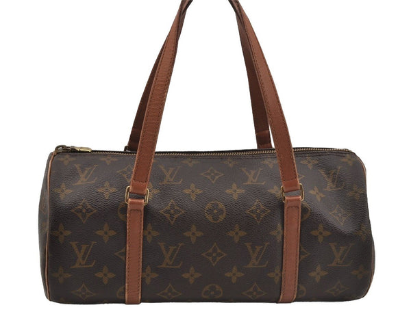 Authentic Louis Vuitton Monogram Papillon 30 Hand Bag Old Model LV 4270J