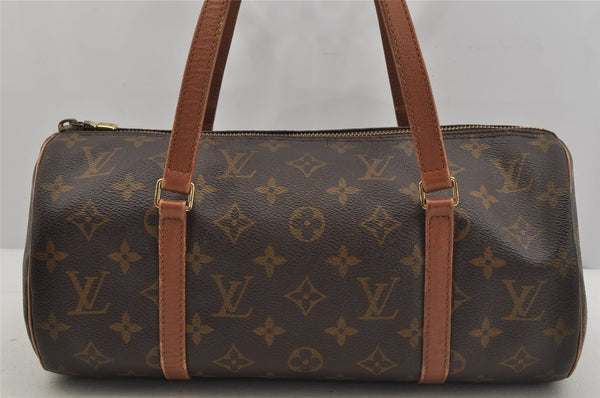 Authentic Louis Vuitton Monogram Papillon 30 Hand Bag Old Model LV 4270J