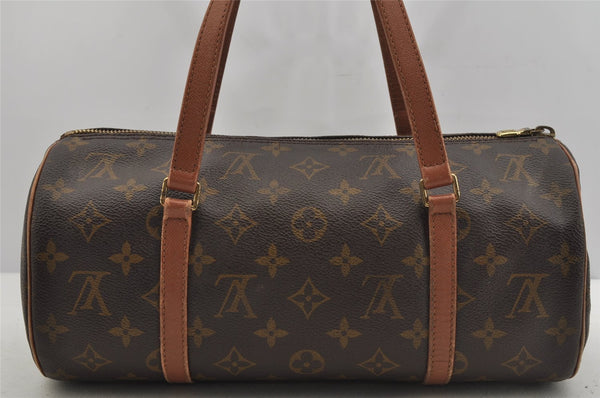 Authentic Louis Vuitton Monogram Papillon 30 Hand Bag Old Model LV 4270J