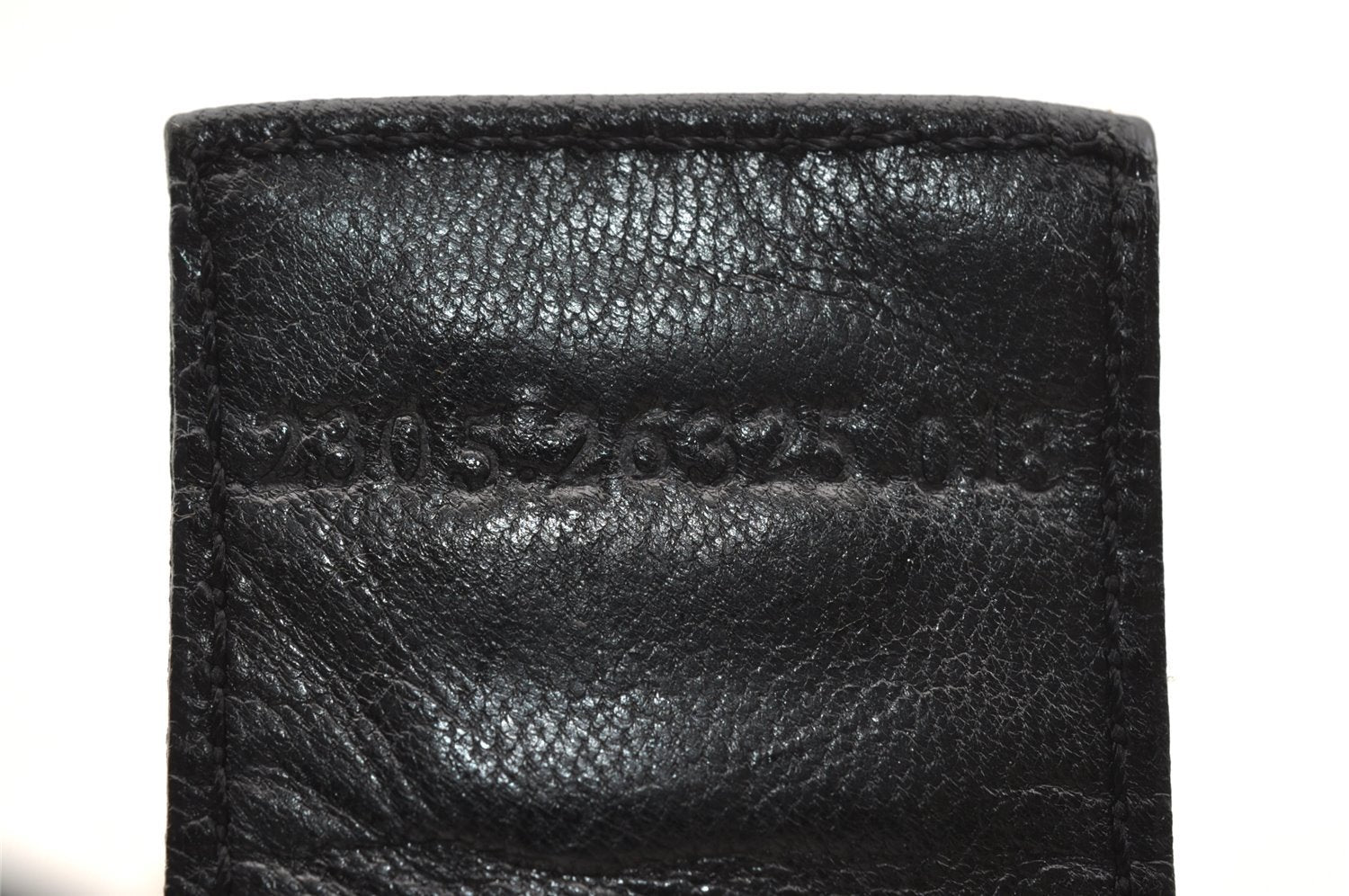 Authentic FENDI Mamma Baguette Shoulder Hand Bag Jersey Leather Black Junk 4272I