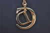 Authentic Christian Dior Gold Tone Chain Pendant Necklace CD Box 4273K