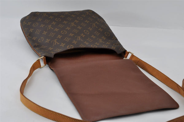 Authentic Louis Vuitton Monogram Musette Shoulder Cross Bag M51256 Junk 4274I
