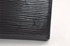 Authentic Louis Vuitton Epi Portefeuille Tresor Wallet Black M63972 LV 4279K