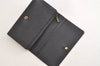 Authentic Louis Vuitton Epi Portefeuille Tresor Wallet Black M63972 LV 4279K