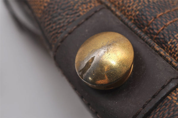 Authentic Louis Vuitton Damier Bastille Shoulder Cross Body Bag N45258 LV 4280I