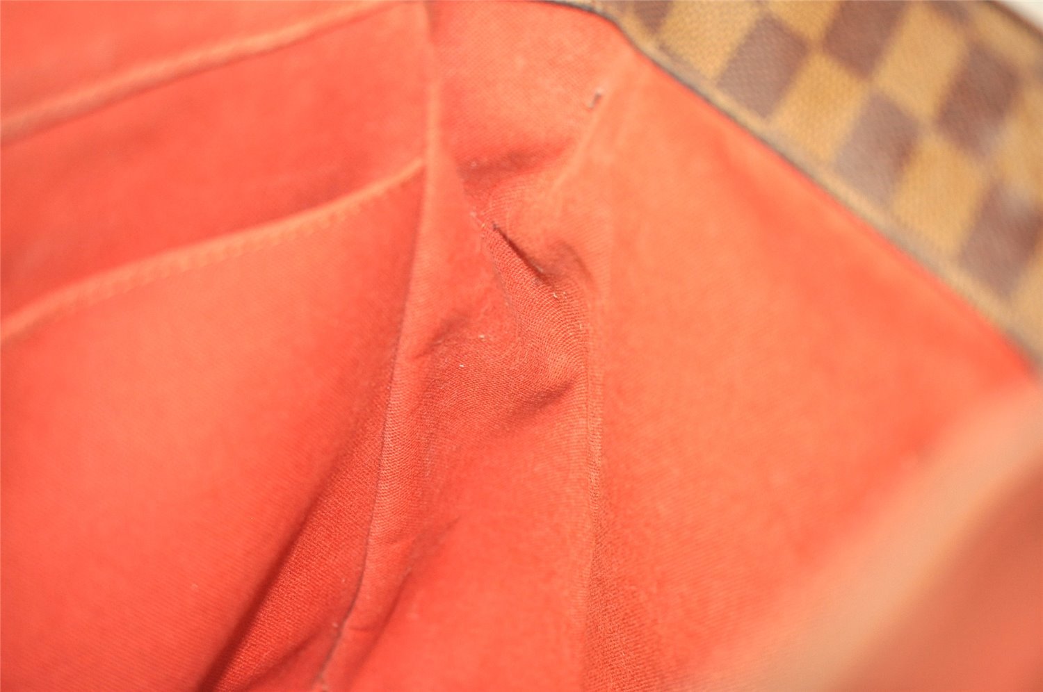 Authentic Louis Vuitton Damier Bastille Shoulder Cross Body Bag N45258 LV 4280I