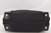 Authentic PRADA Nylon Tessuto Leather Shoulder Hand Bag Purse Black 4280K