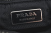 Authentic PRADA Nylon Tessuto Leather Shoulder Hand Bag Purse Black 4280K