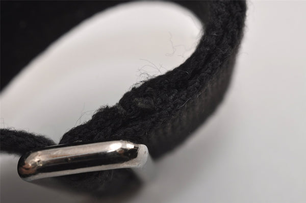 Authentic GUCCI GG Imprime Shoulder Cross Bag PVC Leather 201448 Black 4281J