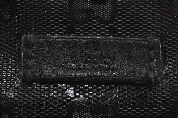 Authentic,GUCCI,PVC,Shoulder bag,Black,4281J