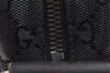 Authentic GUCCI GG Imprime Shoulder Cross Bag PVC Leather 201448 Black 4281J
