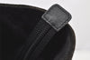 Authentic GUCCI Bamboo 2Way Shoulder Tote Bag Suede Leather Black 4281K