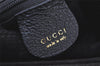 Authentic GUCCI Bamboo 2Way Shoulder Tote Bag Suede Leather Black 4281K