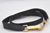 Authentic GUCCI Bamboo 2Way Shoulder Tote Bag Suede Leather Black 4281K