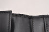 Authentic GUCCI GG Imprime Long Wallet Purse GG PVC Leather 212104 Black 4282J