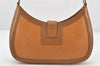 Authentic GUCCI Vintage Shoulder Hand Bag Purse Leather 0014141 Brown 4284K
