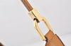 Authentic GUCCI Vintage Shoulder Hand Bag Purse Leather 0014141 Brown 4284K