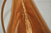 Authentic GUCCI Vintage Shoulder Hand Bag Purse Leather 0014141 Brown 4284K