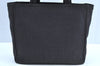 Authentic PRADA Sports Vintage Shoulder Hand Bag Purse Canvas Black 4286G