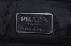 Authentic PRADA Sports Vintage Shoulder Hand Bag Purse Canvas Black 4286G