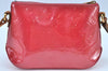 Authentic Louis Vuitton Vernis Minna Street Shoulder Bag M9146F Pink Junk 4286I