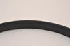 Authentic CELINE Vintage Belt Leather Size M 28.7-32.7inches Black Box 4286J