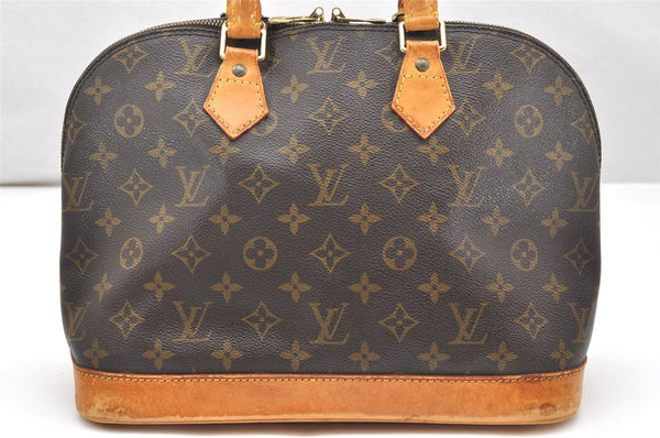 Authentic Louis Vuitton Monogram Alma Hand Bag Purse M51130 LV 4286K