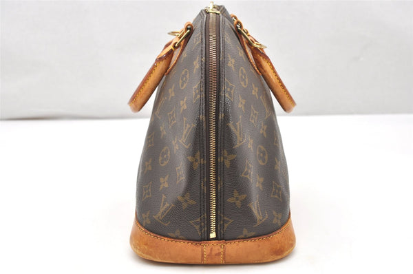 Authentic Louis Vuitton Monogram Alma Hand Bag Purse M51130 LV 4286K