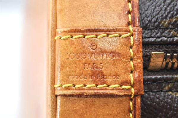 Authentic Louis Vuitton Monogram Alma Hand Bag Purse M51130 LV 4286K