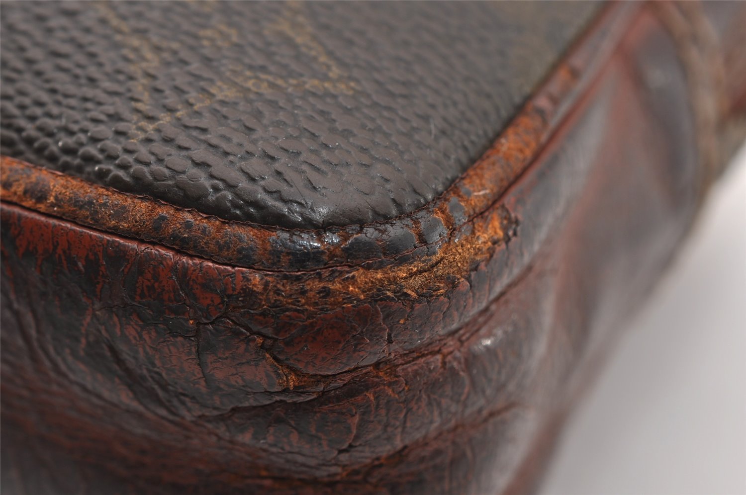 Authentic Louis Vuitton Monogram Pochette Sport Clutch Hand Bag LV Junk 4287I