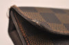 Authentic Louis Vuitton Damier Porte Tresor Etui Papier Wallet N61202 LV 4287J