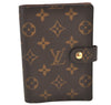 Authentic Louis Vuitton Monogram Agenda PM Notebook Cover R20005 LV 4287K