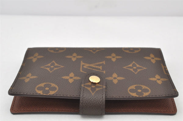Authentic Louis Vuitton Monogram Agenda PM Notebook Cover R20005 LV 4287K