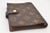 Authentic Louis Vuitton Monogram Agenda PM Notebook Cover R20005 LV 4287K