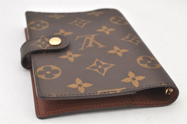 Authentic Louis Vuitton Monogram Agenda PM Notebook Cover R20005 LV 4287K