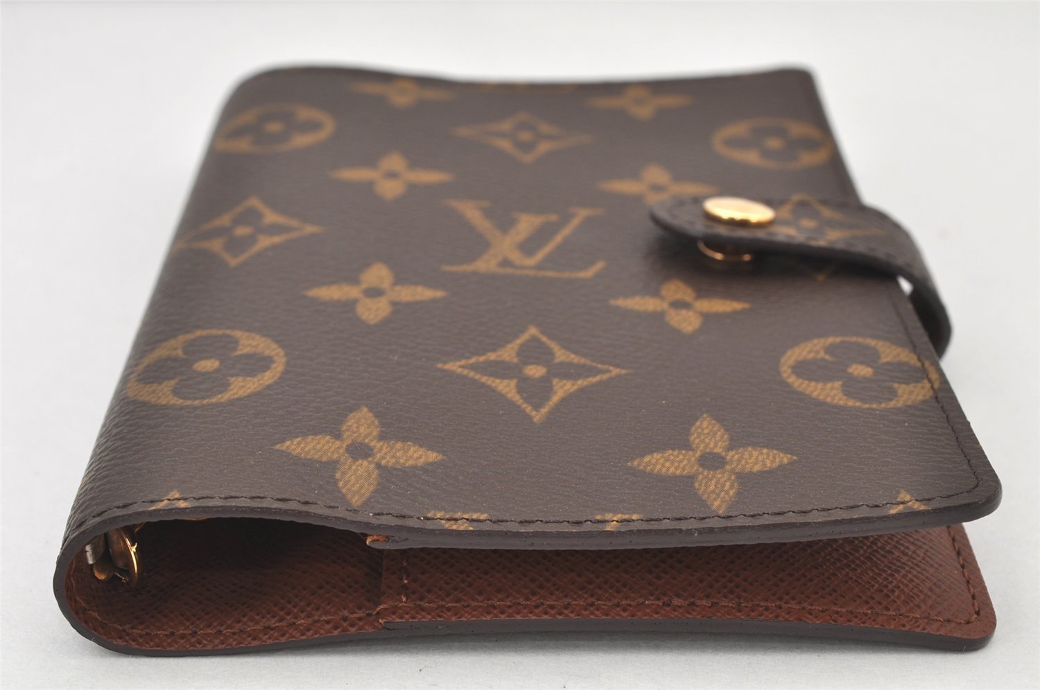 Authentic Louis Vuitton Monogram Agenda PM Notebook Cover R20005 LV 4287K