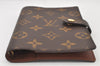 Authentic Louis Vuitton Monogram Agenda PM Notebook Cover R20005 LV 4287K