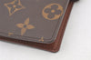 Authentic Louis Vuitton Monogram Agenda PM Notebook Cover R20005 LV 4287K