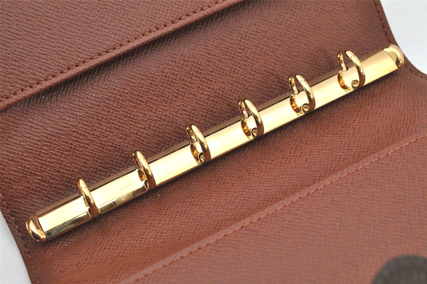 Authentic Louis Vuitton Monogram Agenda PM Notebook Cover R20005 LV 4287K